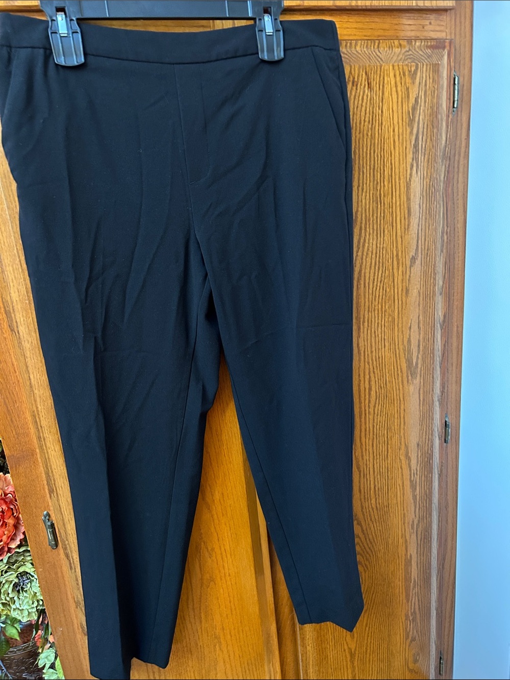 Time and Tru Black Ankle Pants - Cropped Dress Trousers
